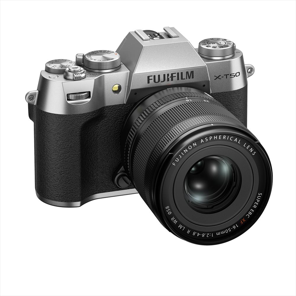 X-T50 Mirrorless Camera with XF 16-50 Silver